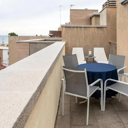 At024 Duplex Con Piscina A Unos Pasos De La Playa, Muy Bien Equipado * Torredembarra